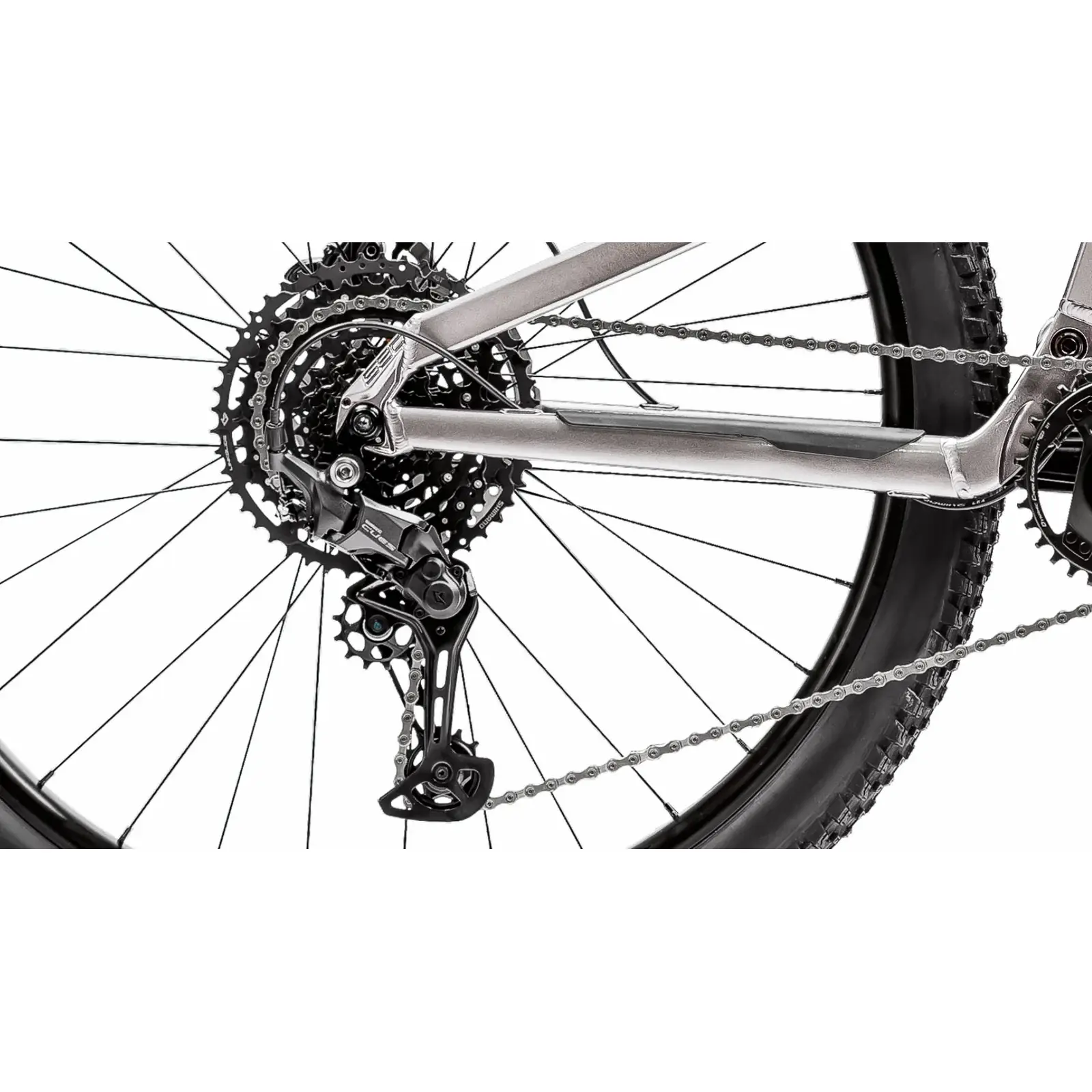 Велосипед SILVERBACK SE TRAIL 10 GLOSS MOONDUST METALLIC/MATT BLACK S(390mm) 1