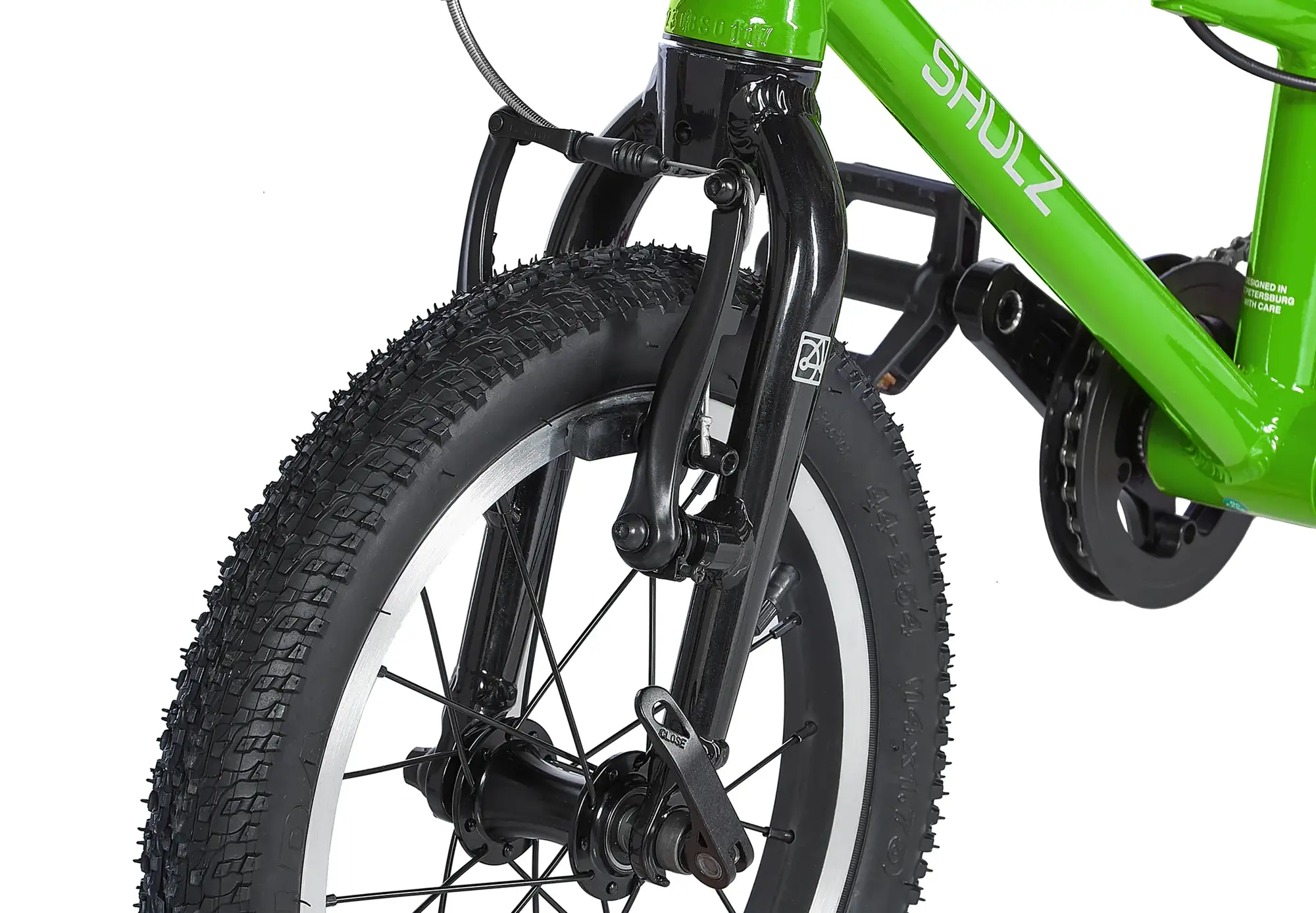 Детский велосипед Shulz Bubble 14  зеленый 1