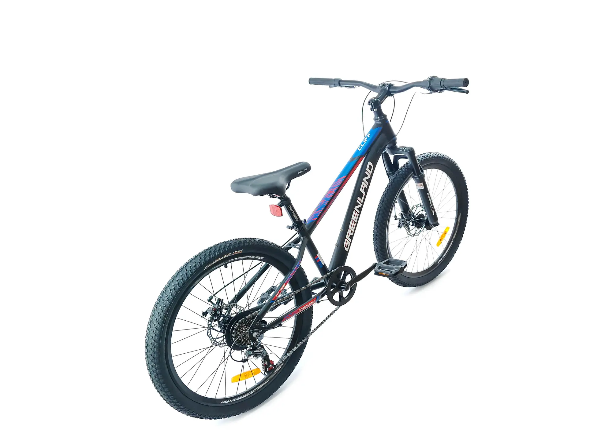 Велосипед Greenland Cliff 24 черный-красный 1