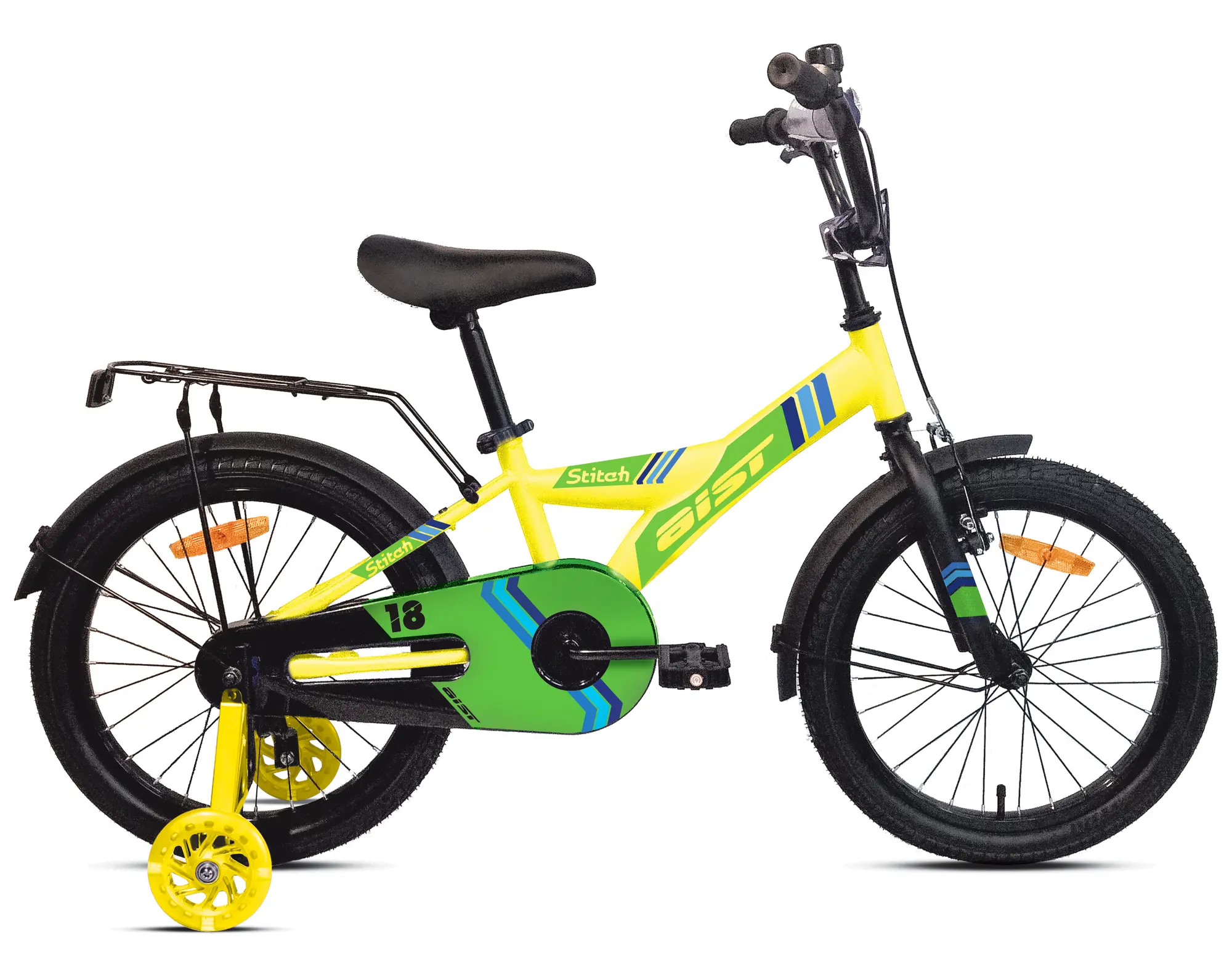 Детский велосипед Aist Stitch 20 желтый 1