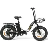 Электровелосипед SameBike City Master Fat (черный) 1