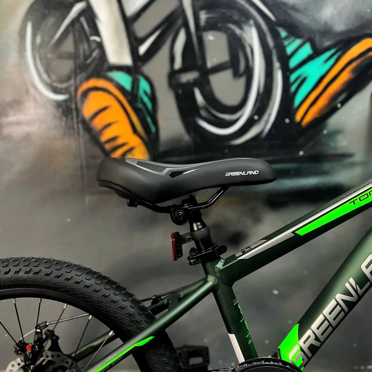 Детский велосипед Greenland Tommy 20 темно-зеленый 2