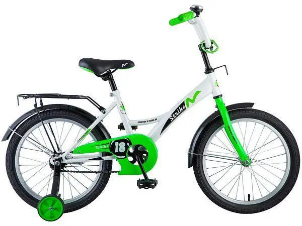 Novatrack Strike 20" белый/зелёный 1
