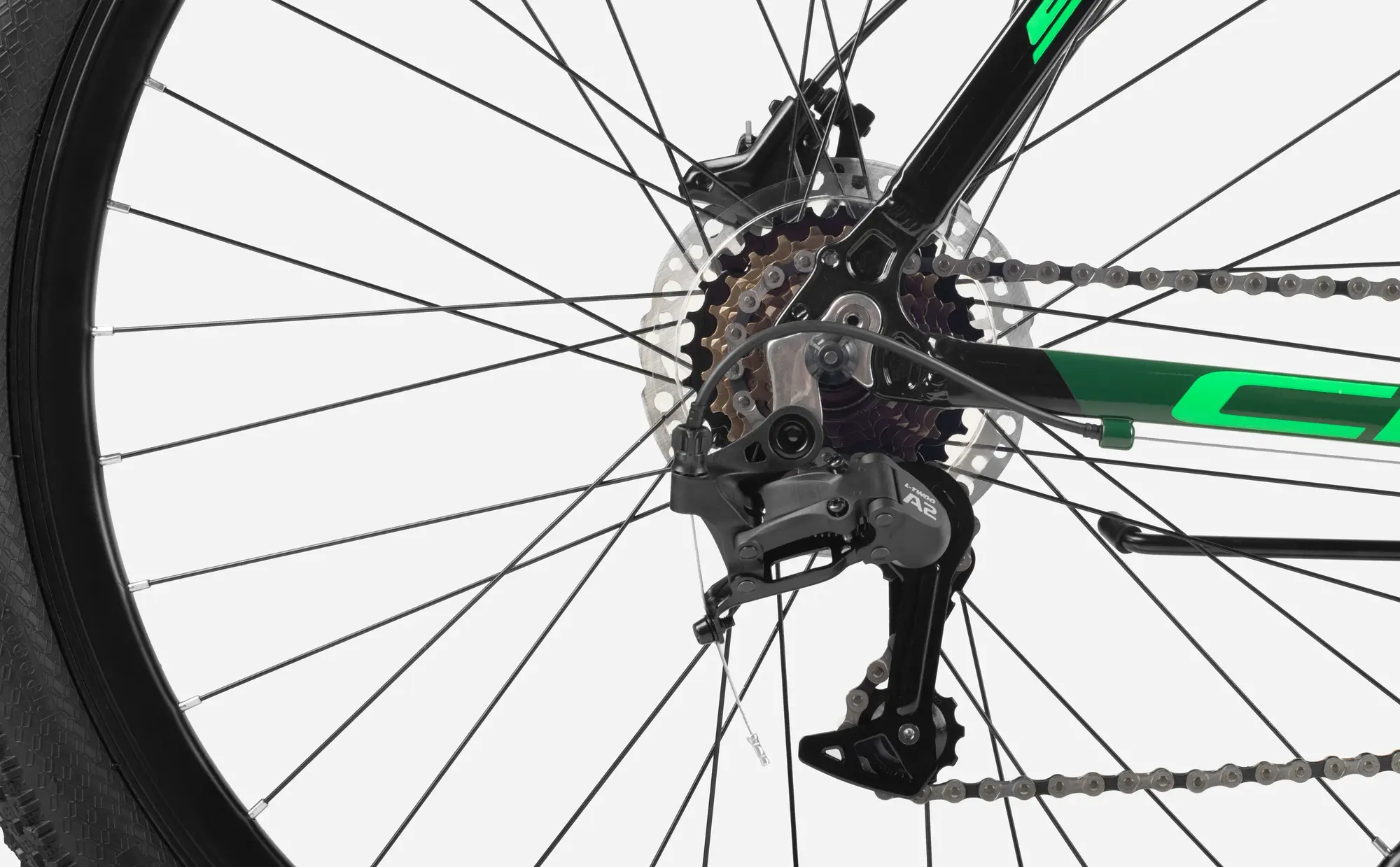 Велосипед SITIS CROSSER 7SP HD 29 Black-Green 1