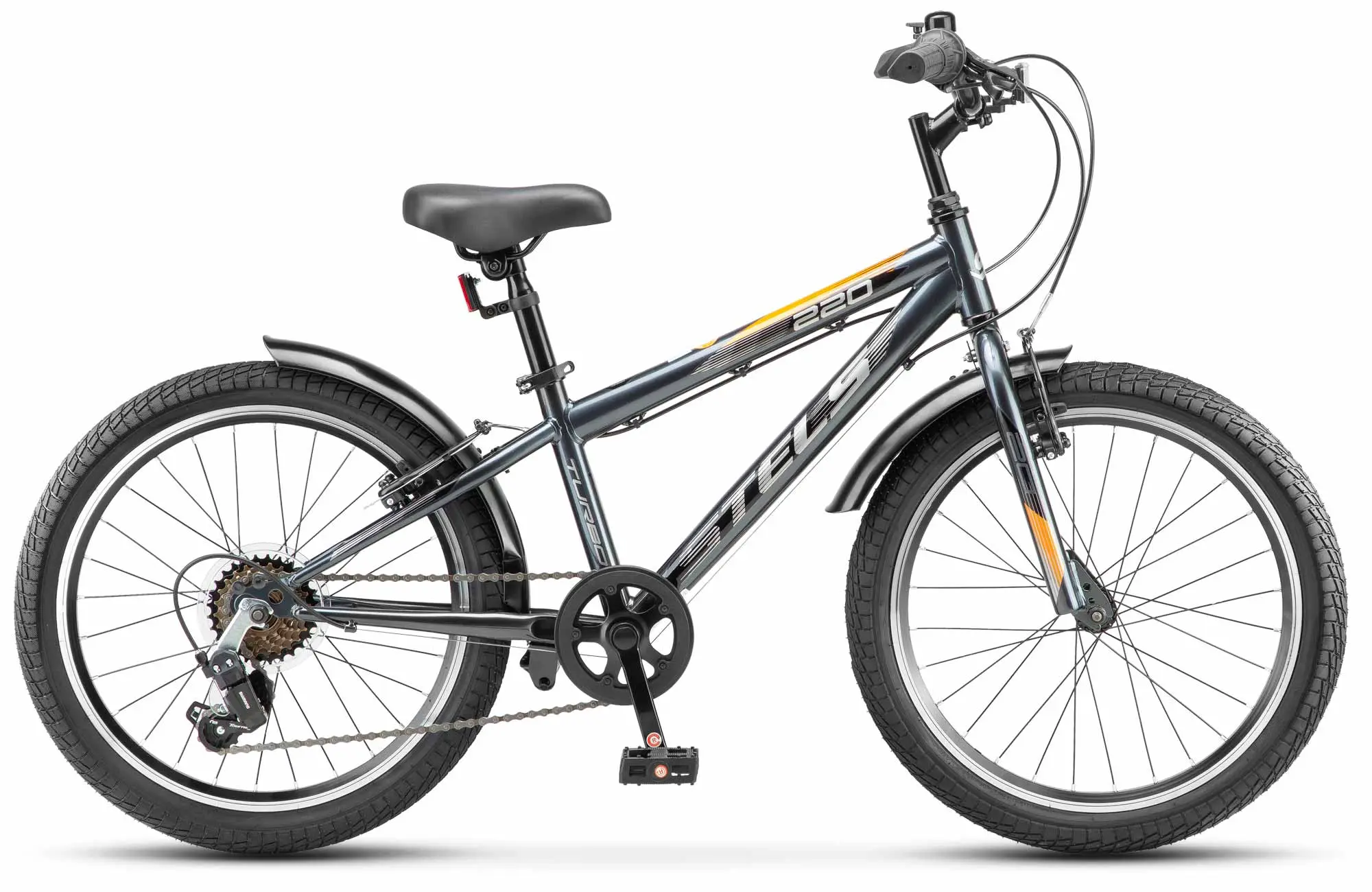 Детский велосипед Stels Turbo 220 20 серый 1