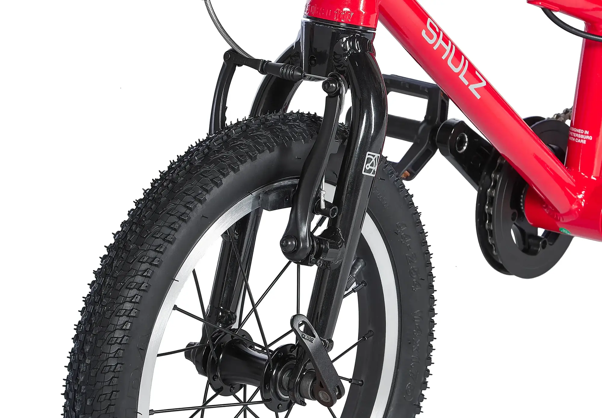 Детский велосипед Shulz Bubble 14 Race красный 1