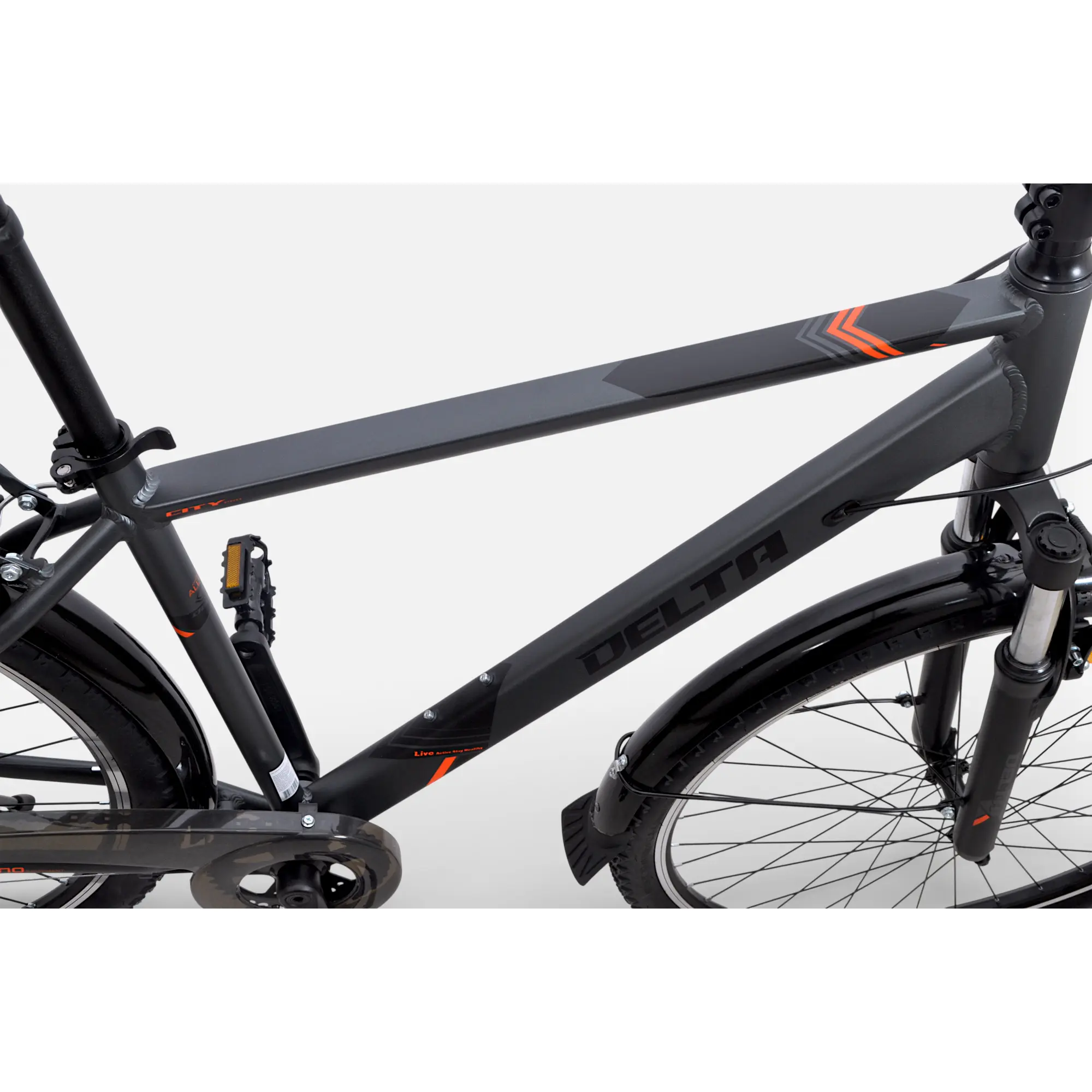 Велосипед Delta City Pro Men 28 черный 1