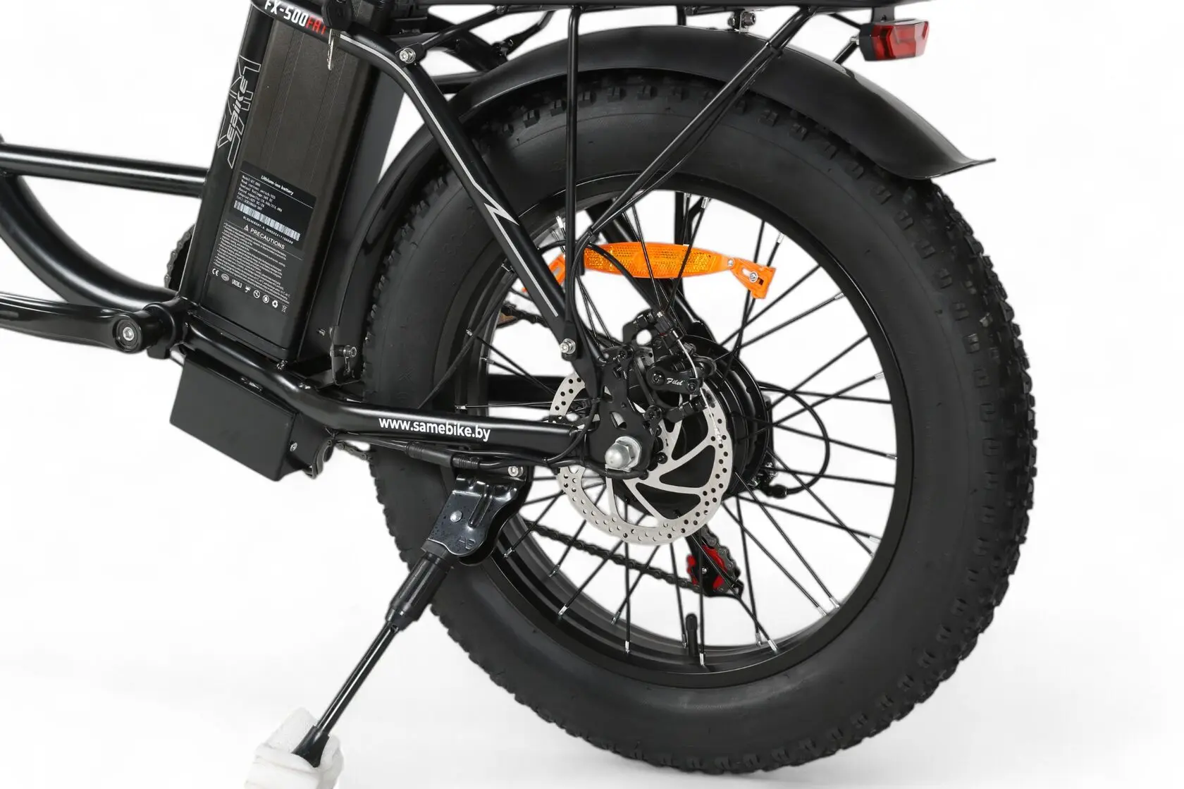 Электровелосипед SameBike FX-500 черный 1