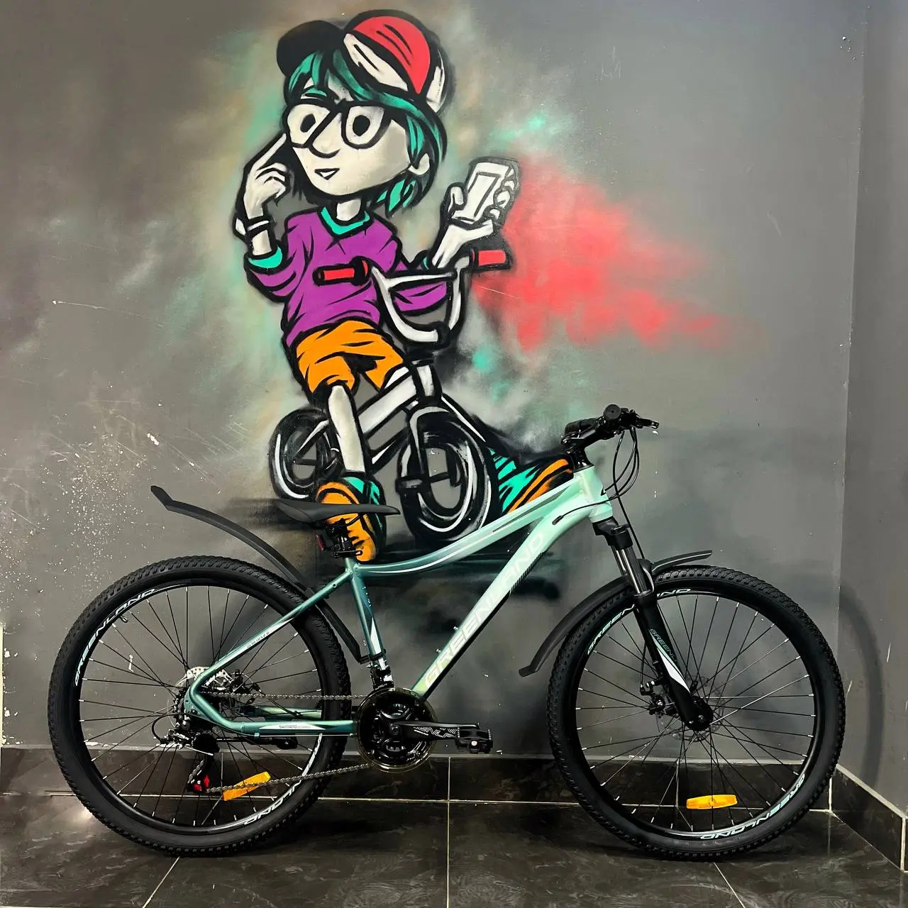 Велосипед Greenland Demetra 26 2,0 зеленый 2