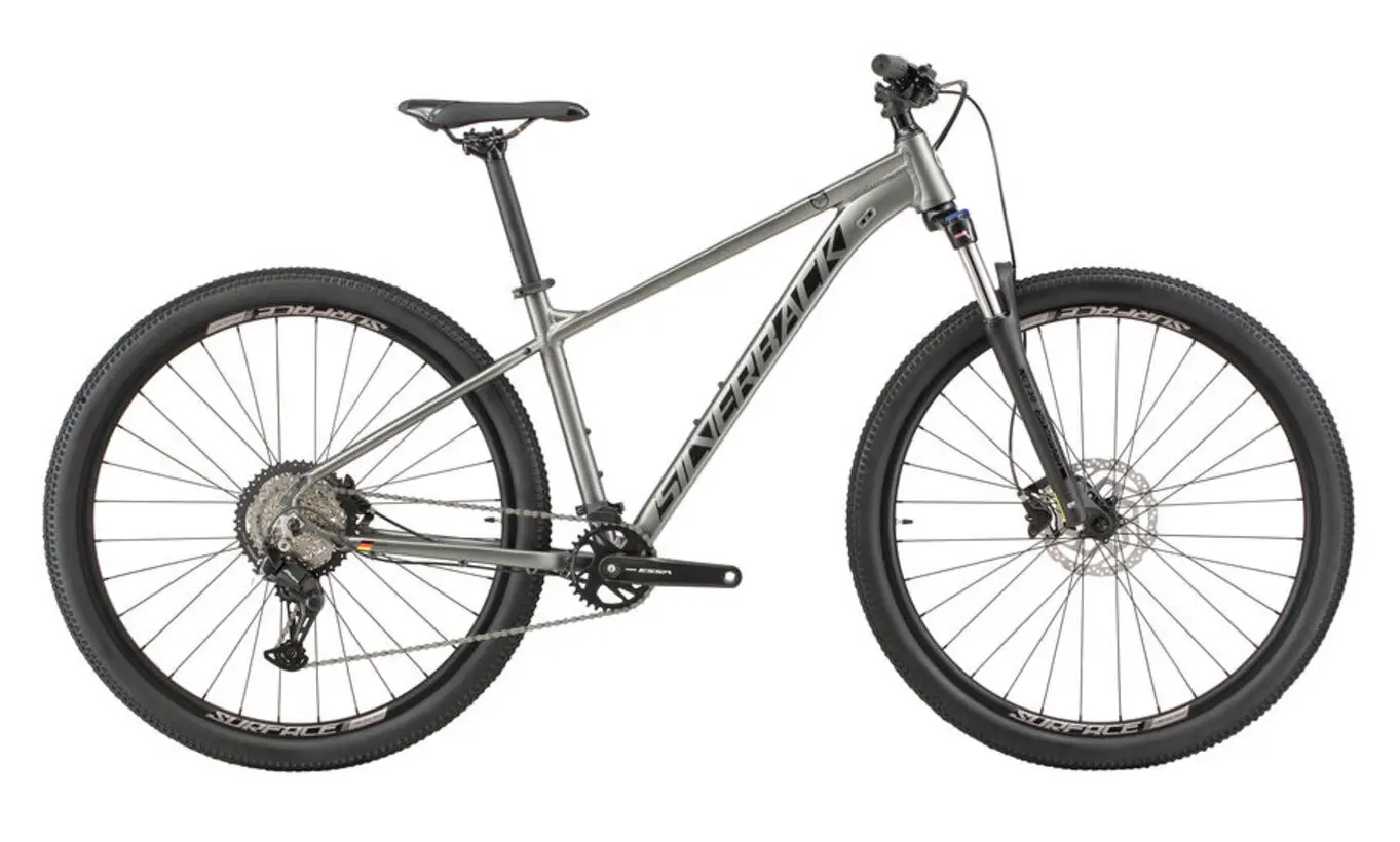 Велосипед SILVERBACK SE:SERIES 8 27 MATT THUNDER GREY/MATT BLACK 1