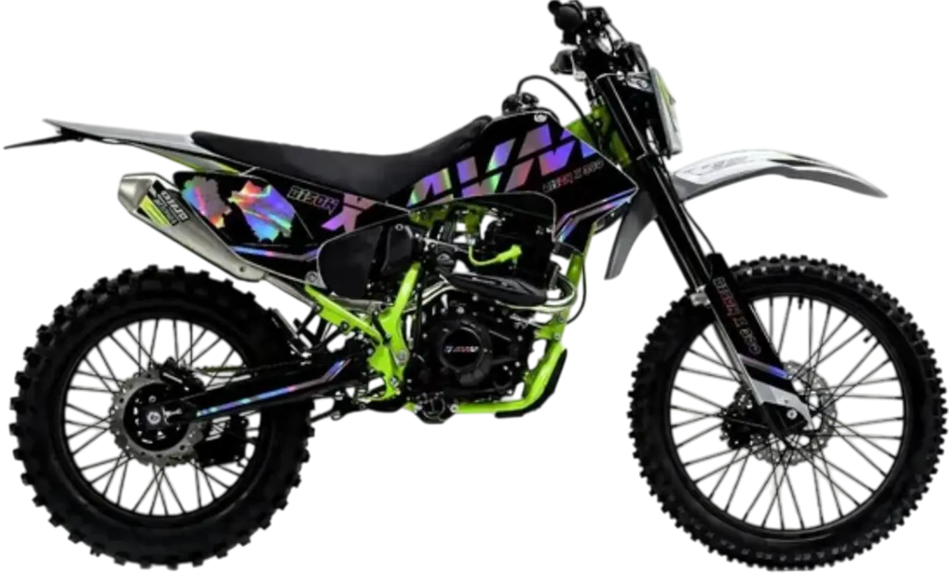 Мотоцикл AVM BISONX 300 (зеленый) 1