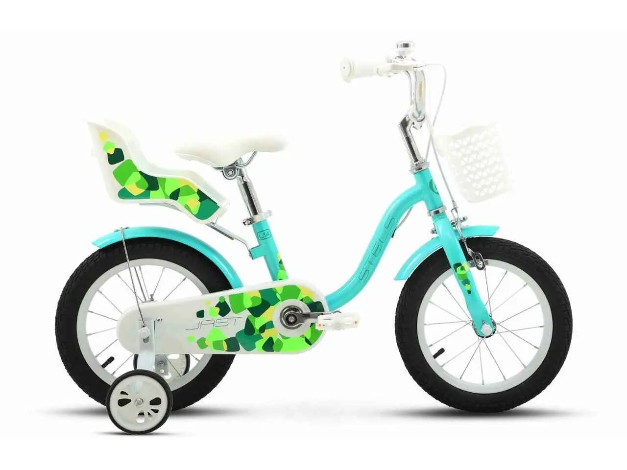 Детский велосипед Stels Jast KB 14 2024 (мятный) 1