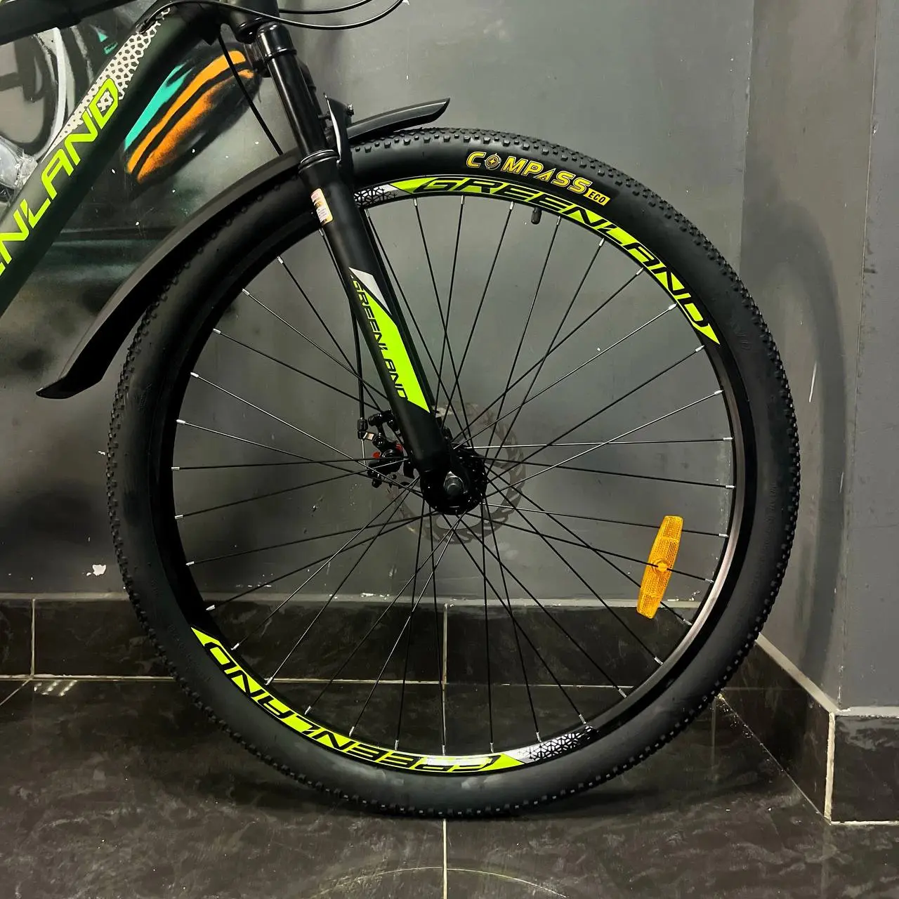 Велосипед Greenland Scorpion Pro 29 темно-зеленый 2