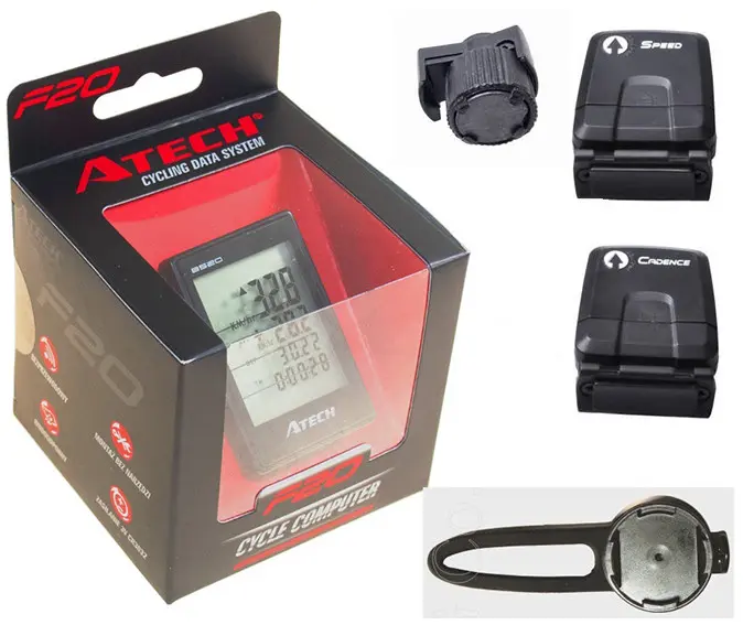 Велоспидометр ATECH BS20-BV-CA-RTC-FL-EL 1